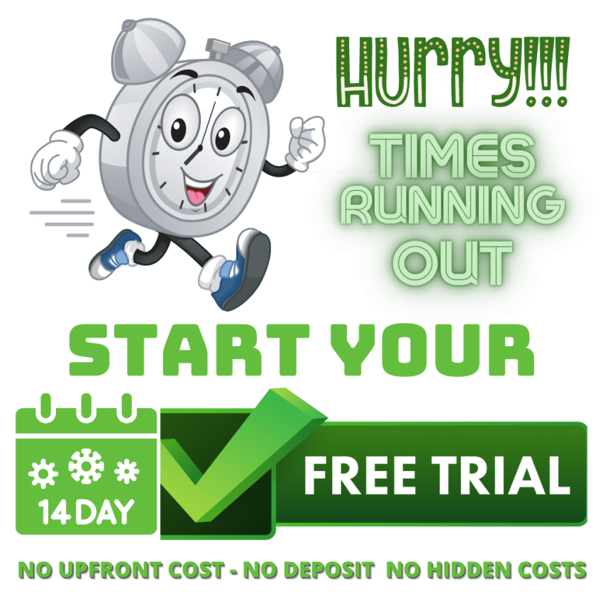 1-Times-Running-Out-Start-Your-Free-14-Day-Trial-1024-×-1024-Px-Light-Green.png